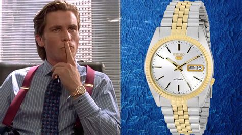 american psycho rolex or seiko|patrick bateman watch Rolex.